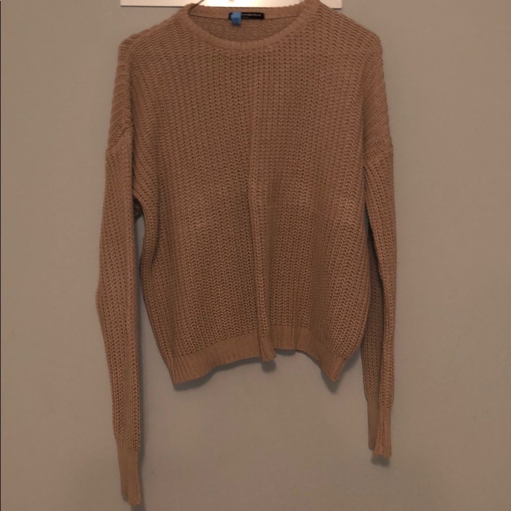 tan brandy Melville sweater